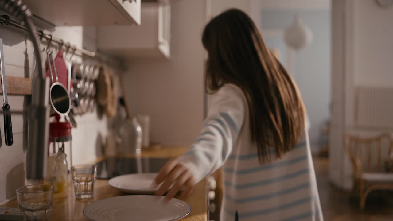 부 ⁇ 에 있는 여자