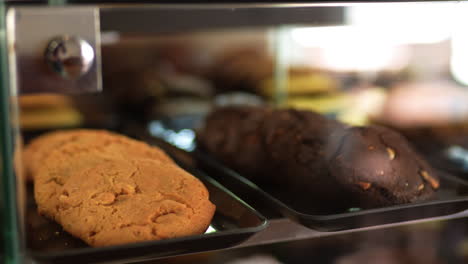 cookies in display case