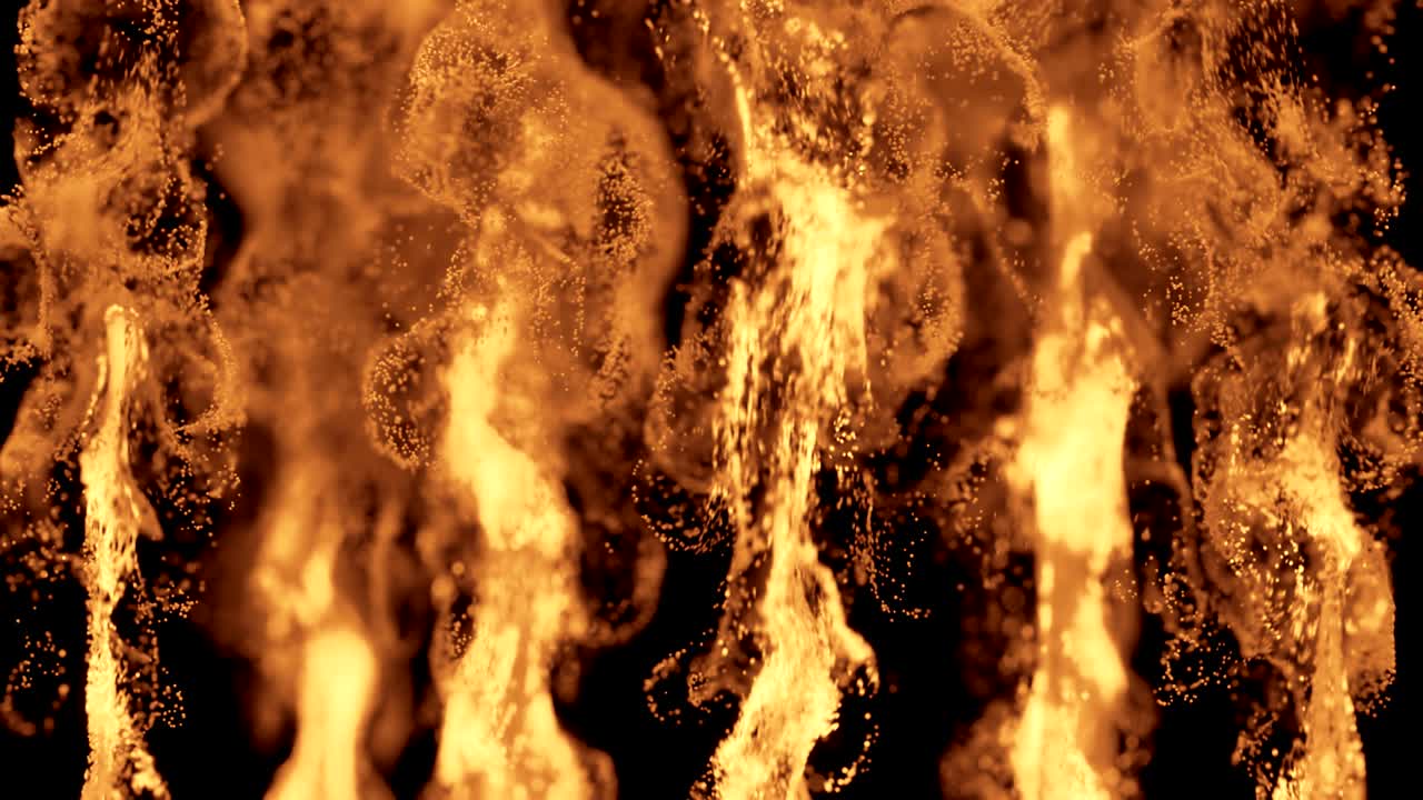 4k 추상적인 입자 폭발