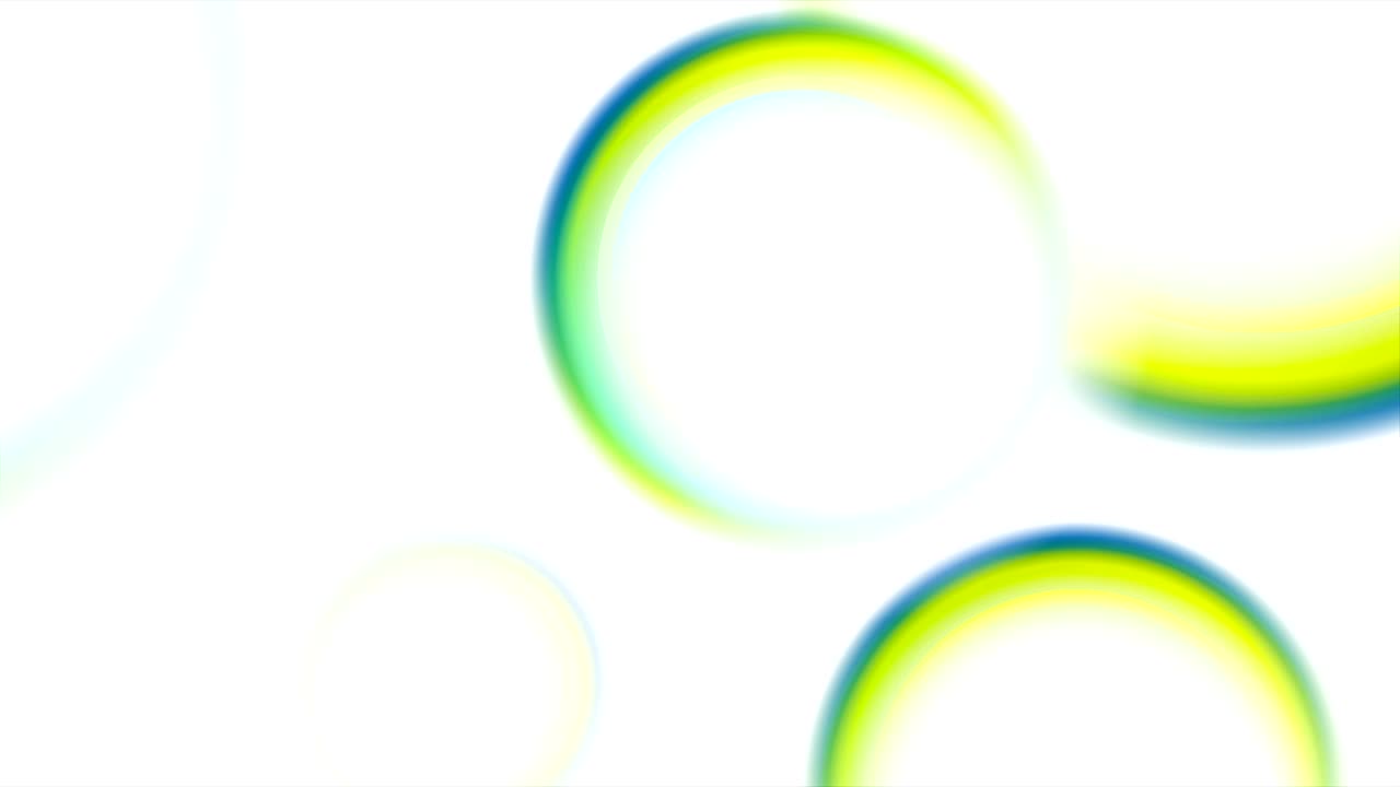 círculos lisos coloridos animación de video abstracta