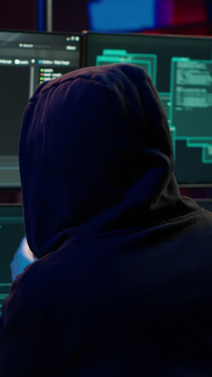 Hacker, der koder vertikal video og udvikler zero day exploit, som ikke kan spores af antivirus