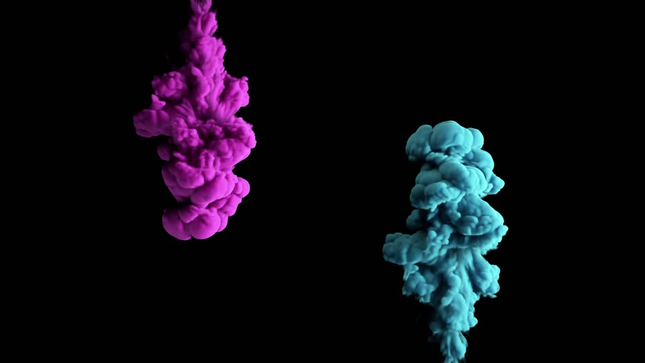 manchas de tinta abstractas