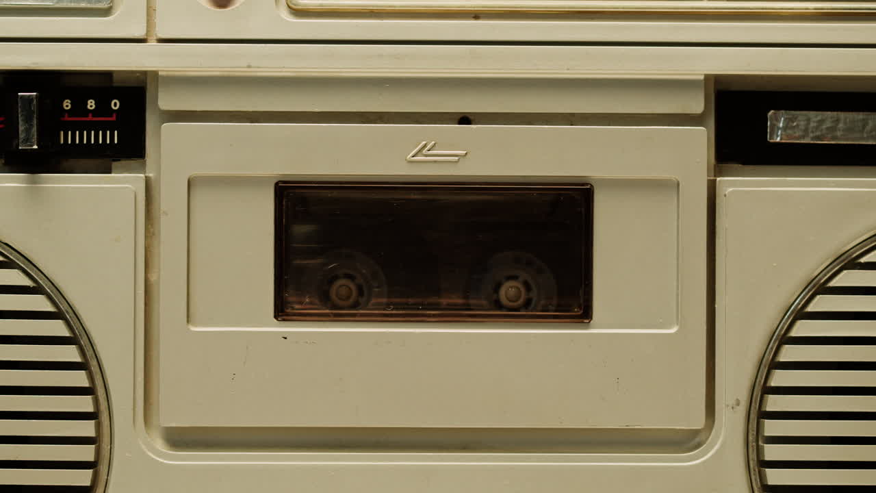 Vintage Cassette Player