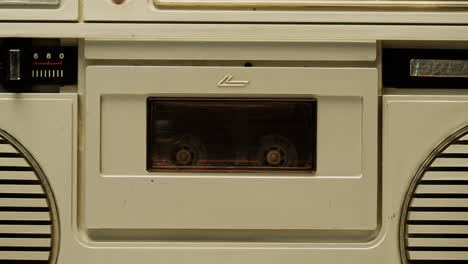 vintage cassette player