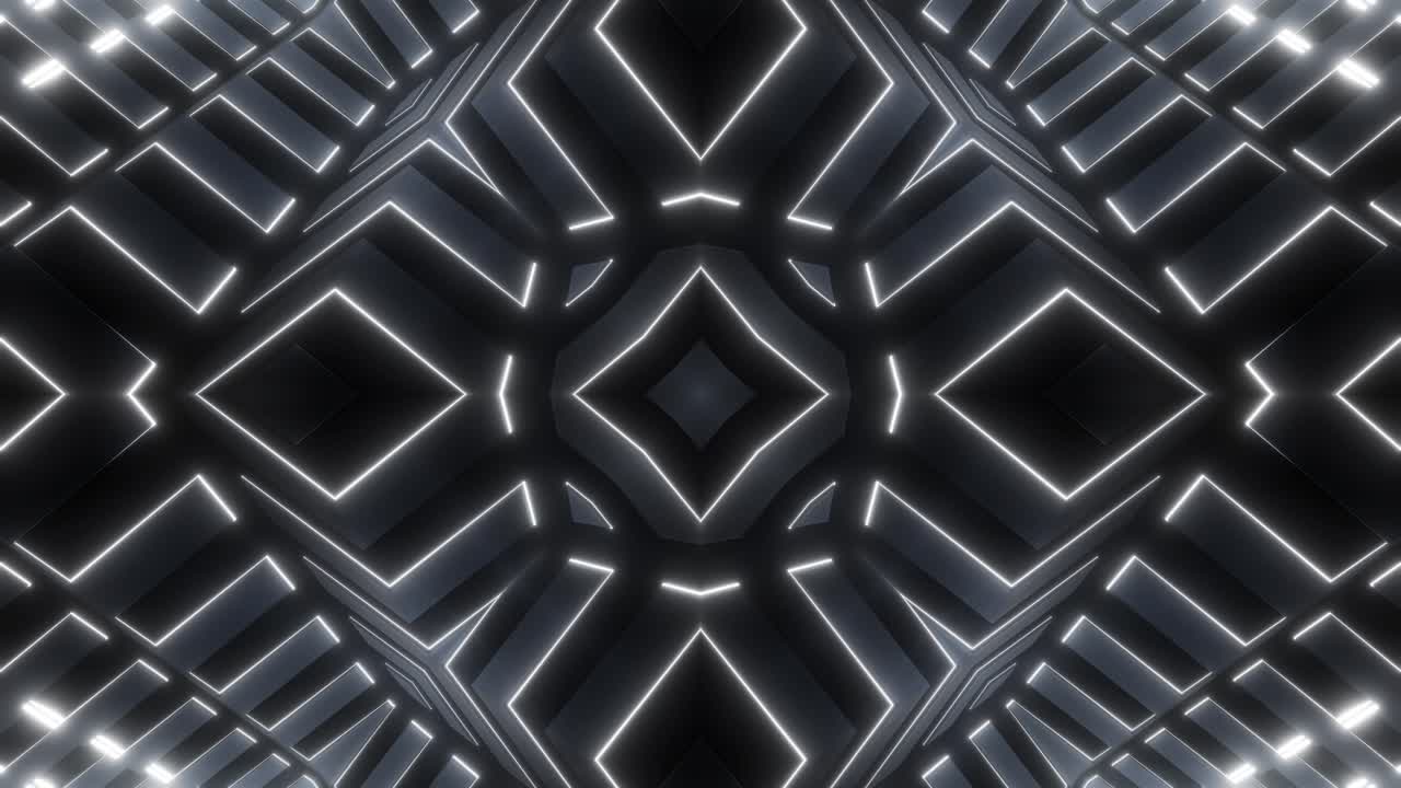 patrón geométrico resplandeciente abstracto