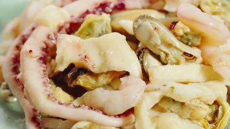 Mixed Seafood Dish