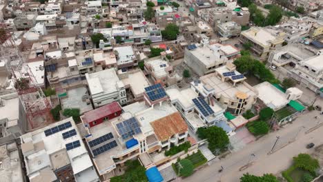 techos urbanos alimentados por energía solar, mirpurkhas, sindh, pakistán