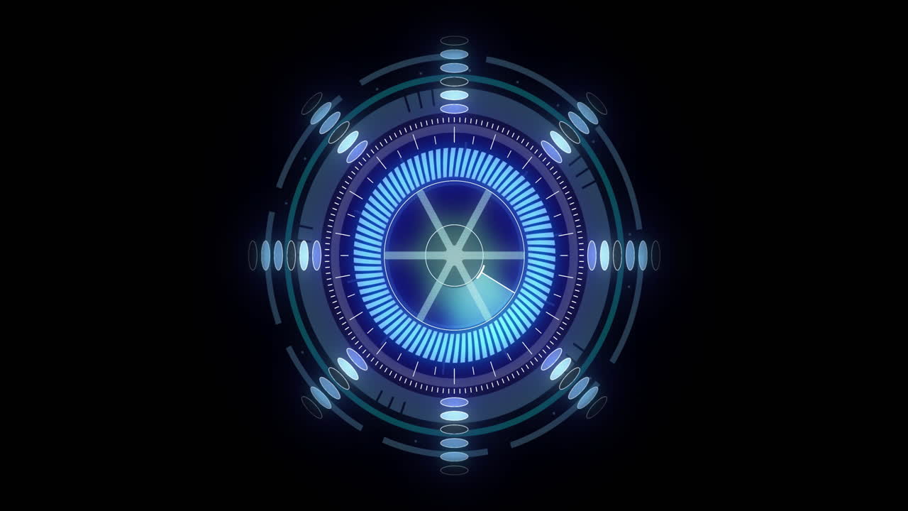 검은 바탕에 스 ⁇  스캐닝의 애니메이션