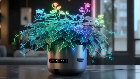 smart plant with digital illumination