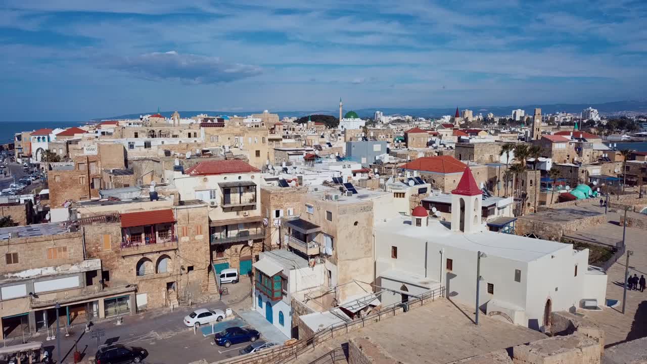 아코 시, 이스라엘, 공중 사진