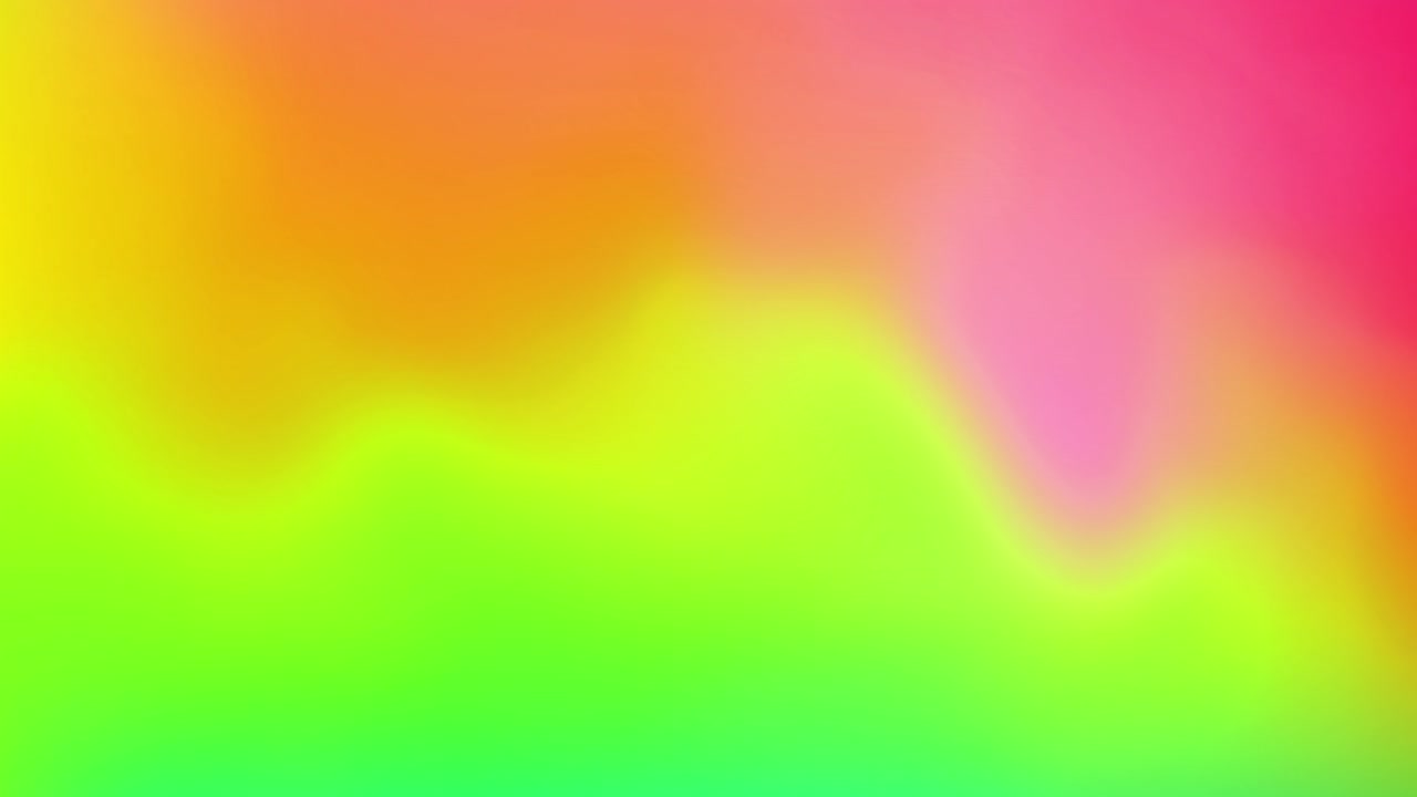 abstracto gradiente colorido 3d ondas dinámicas líquidas fondo de bucle de 4k.