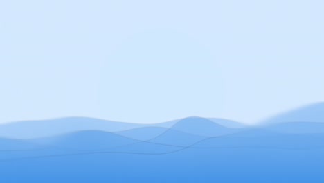 abstract blue mountains background