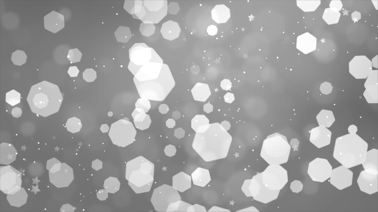 Abstract Gray Bokeh Background
