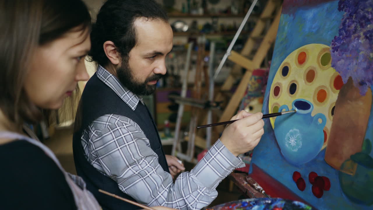 Art Class: Painting a Still Life