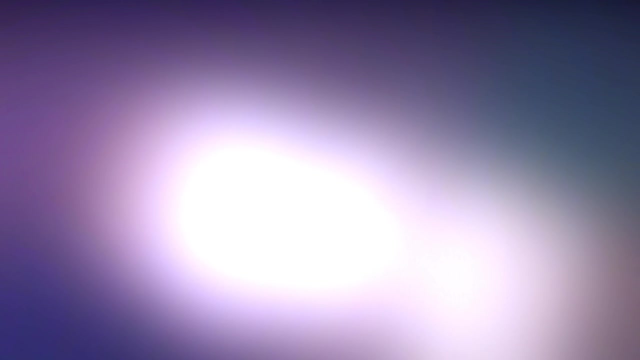 Soft Blue and Purple Light Leak Transition Effect