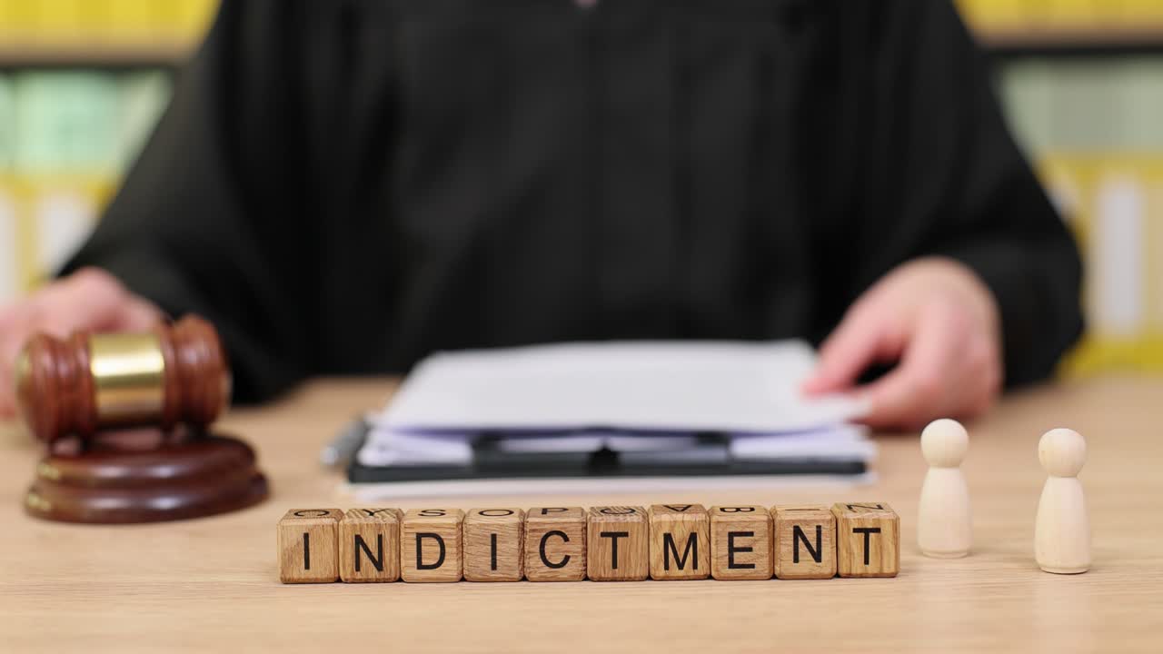 Indictment in Court