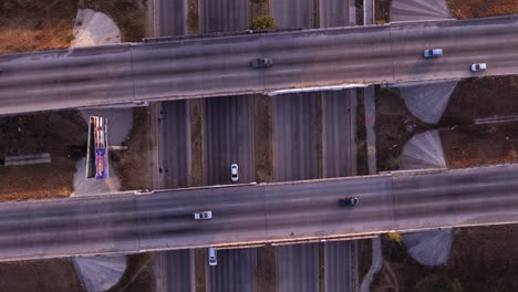 hyperlapse of a crowded highway in one of the biggest cities of mexico