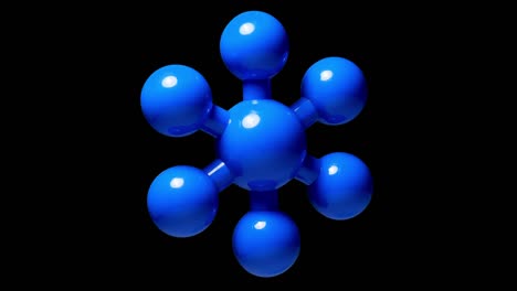 molecule model.