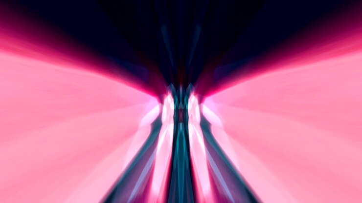 Abstract Technology Animation, Rendering, Background, Fiber Stripes, Loop