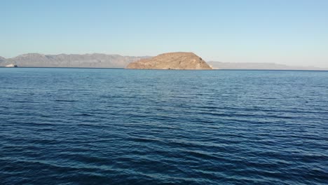 Captivating-Coastline:-A-Drone-Journey-at-El-Coyote-beach,-BCS,-Mexico