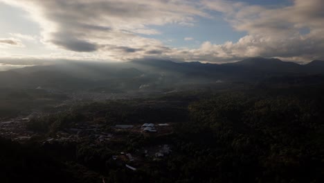 DRONE-SHOT-OF-NUEVO-SAN-JUAN-PARANGARICUTIRO-IN-MICHOACAN-AT-SUNSET