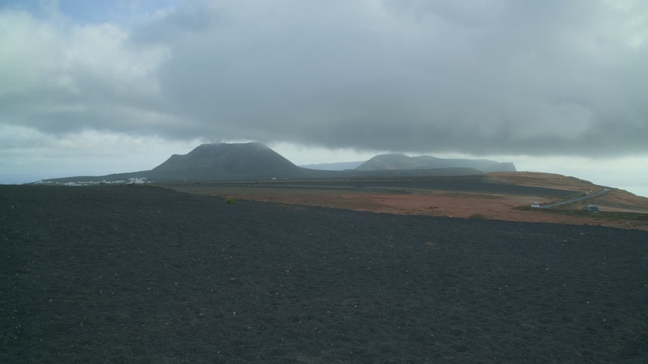 Breathtaking Vistas: Lanzarote's Mountains and Volcanic Coast