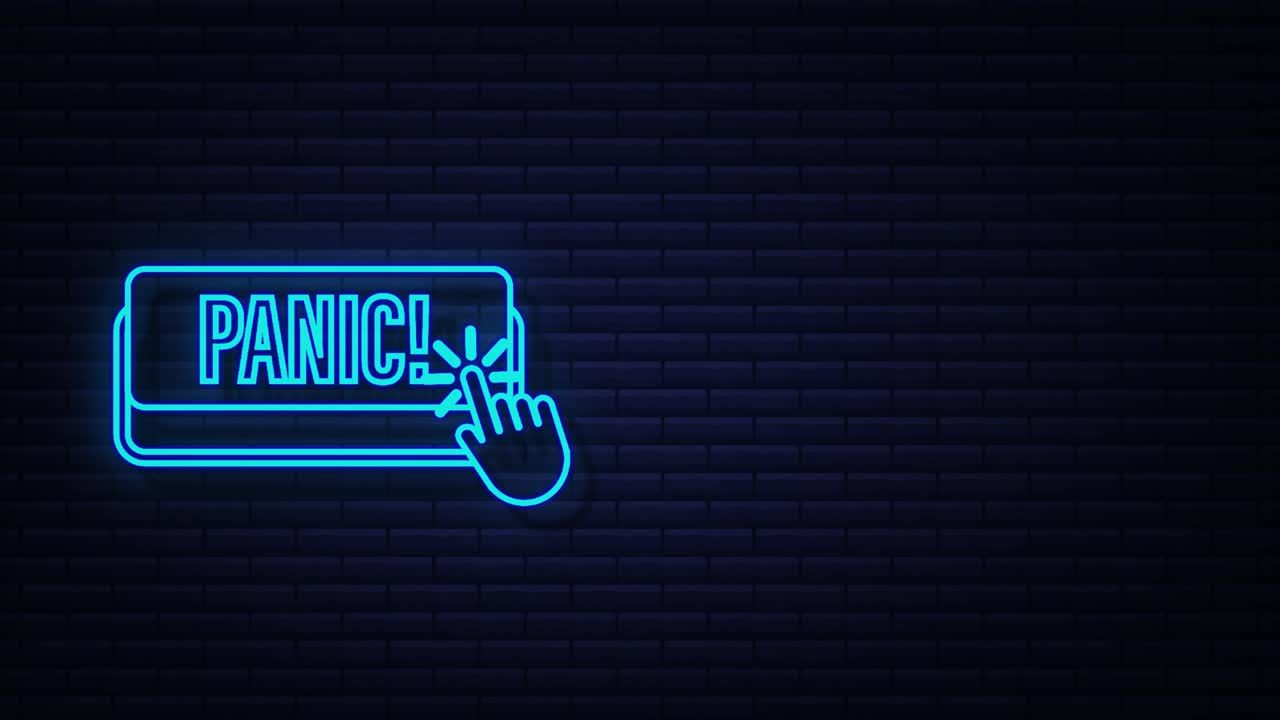 SOS emergency call. 911 calling. A cry for help. Motion Graphic