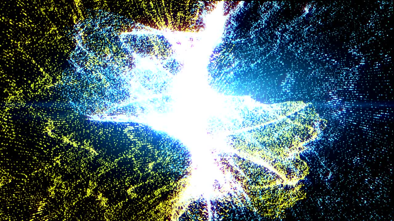 loop Intro Particle seamless background