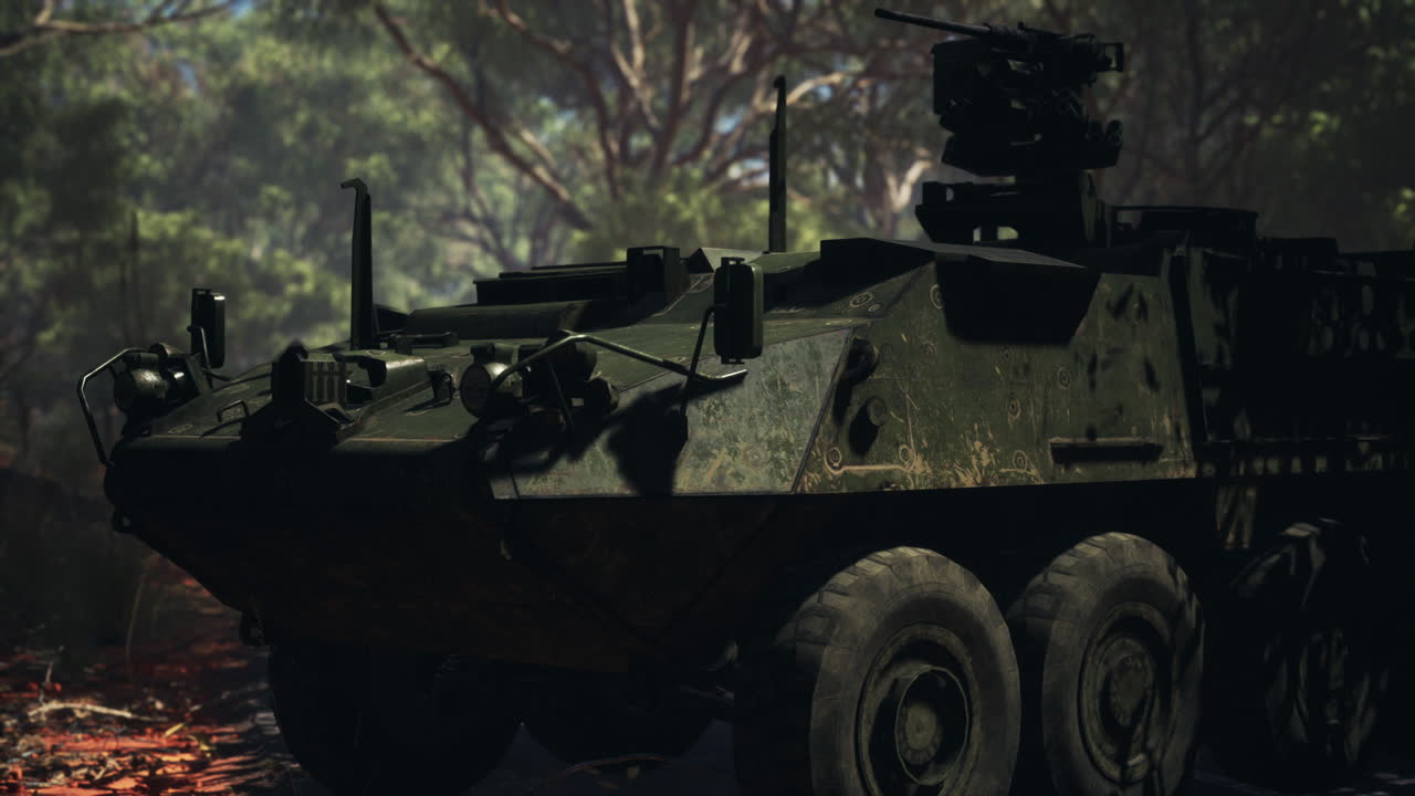 carro armato dell'esercito di battaglia sulla strada