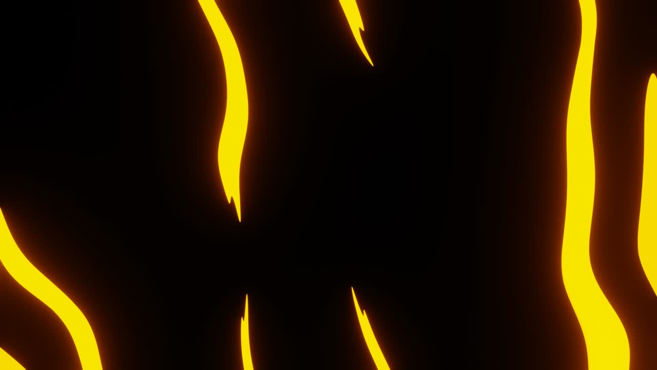 A mixture of bright multi-colored lines on a black background.
