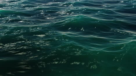 ocean waves of a blue seascape