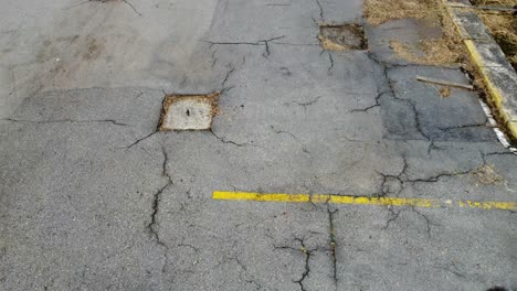 Cracked-pavement-texture-in-the-ghost-factory