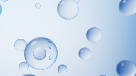 blue water drop background, 3d rendering.