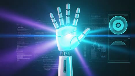robotic hand with artificial intelligence