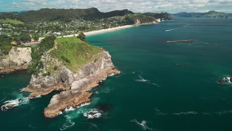 Mirador-Del-Océano-A-Lo-Largo-De-La-Costa-De-Nueva-Zelanda