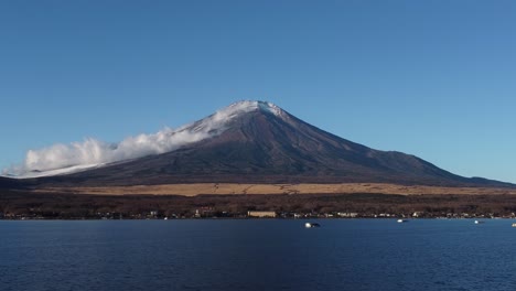 skyline aerial view in mt. fuji