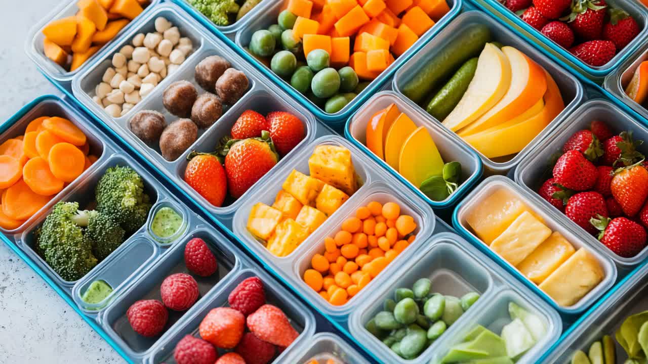 Colorful and Healthy Lunchbox Ideas