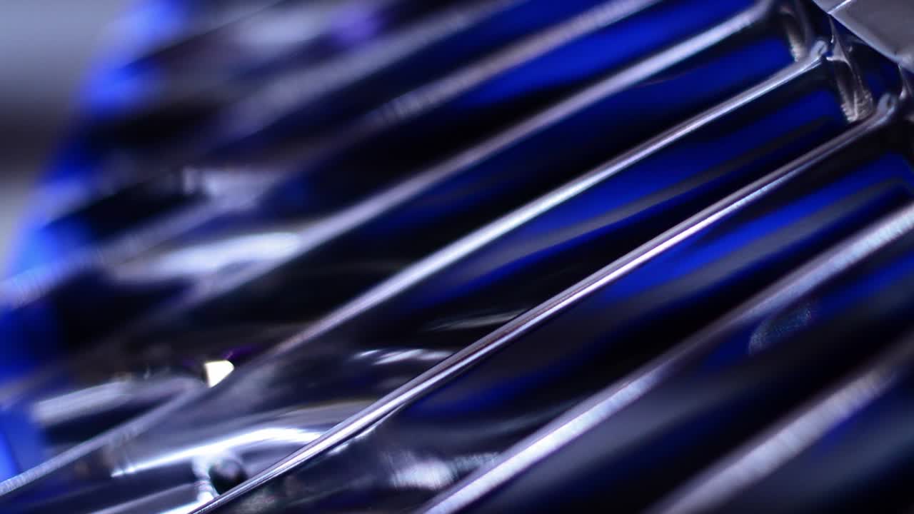 fondo de textura metálica azul abstracto