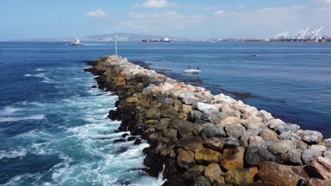 Carreras-De-Lanchas-Rápidas-En-Long-Beach,-California-7