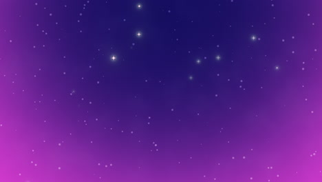 우주적 황혼, 활기찬 별의 캔버스