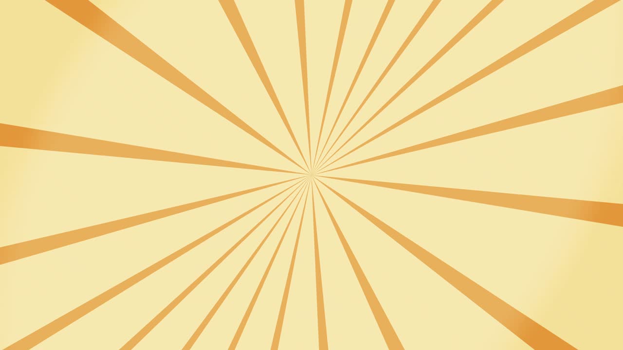 Yellow and red Starburst Sunray vector loop background