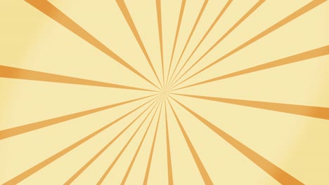 fondo de bucle vectorial de rayos solares de estallido de estrellas amarillo y rojo