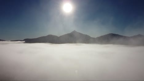 加拿大溫哥華島的雪山克利薩 (mount klitsa)