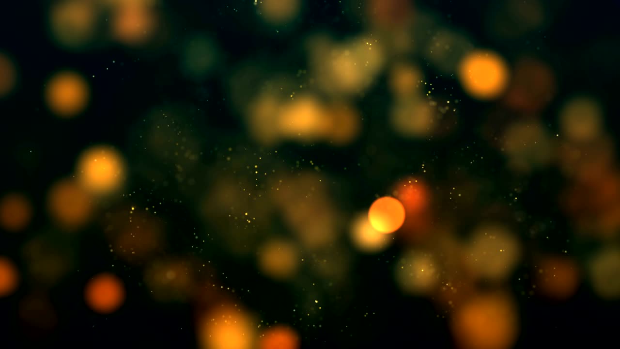 luces de inundación brillantes de color cálido (con bucle sin costura) - video de stock