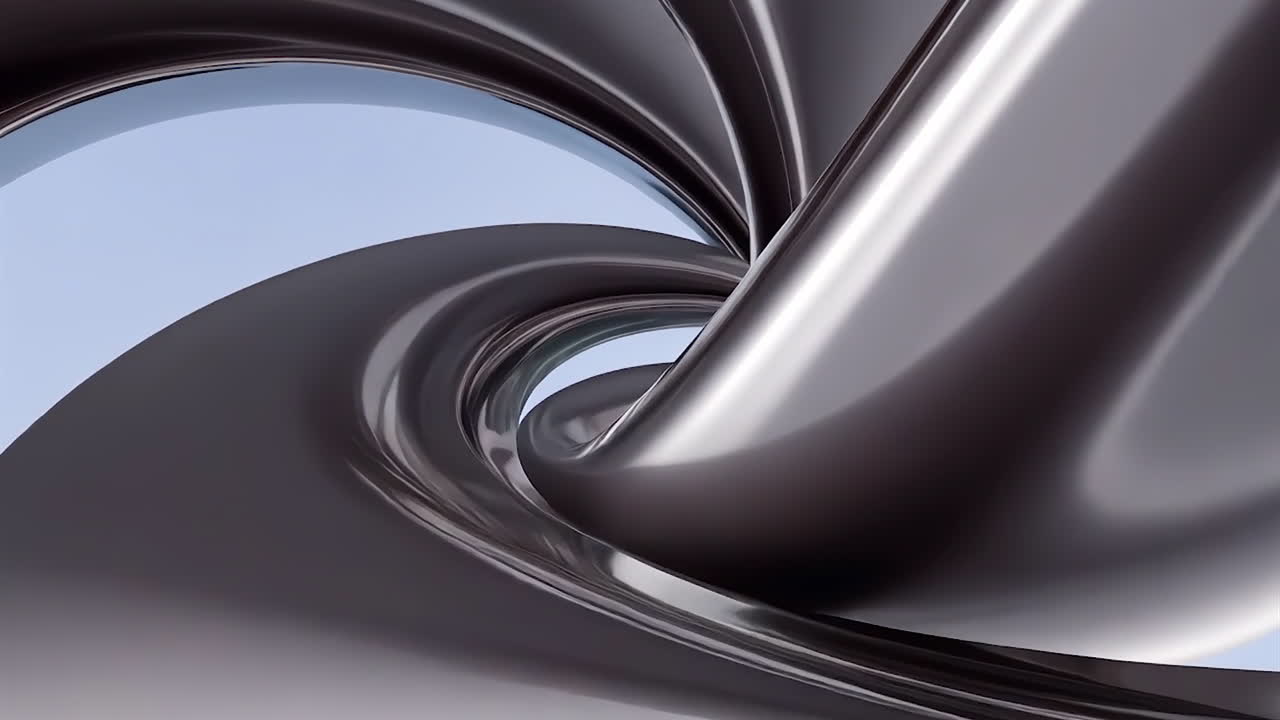 abstrakcyjne metalowe kształty geometryczne