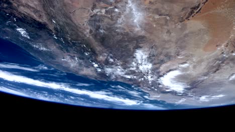 earth seen from space. morocco. nasa public domain imagery