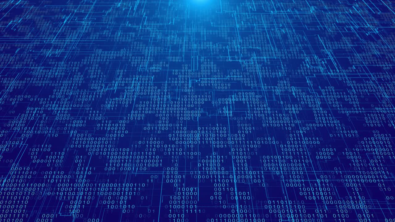 Fondo de código binario