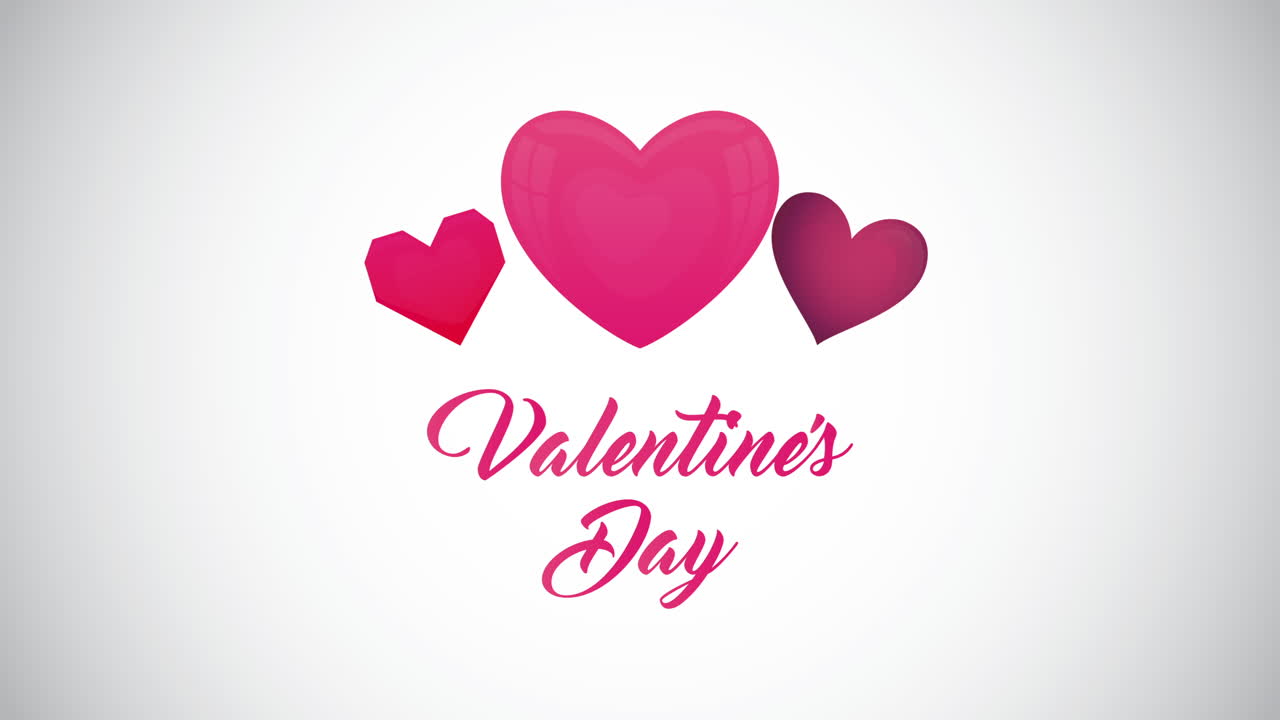 Grafica di cuori per San Valentino