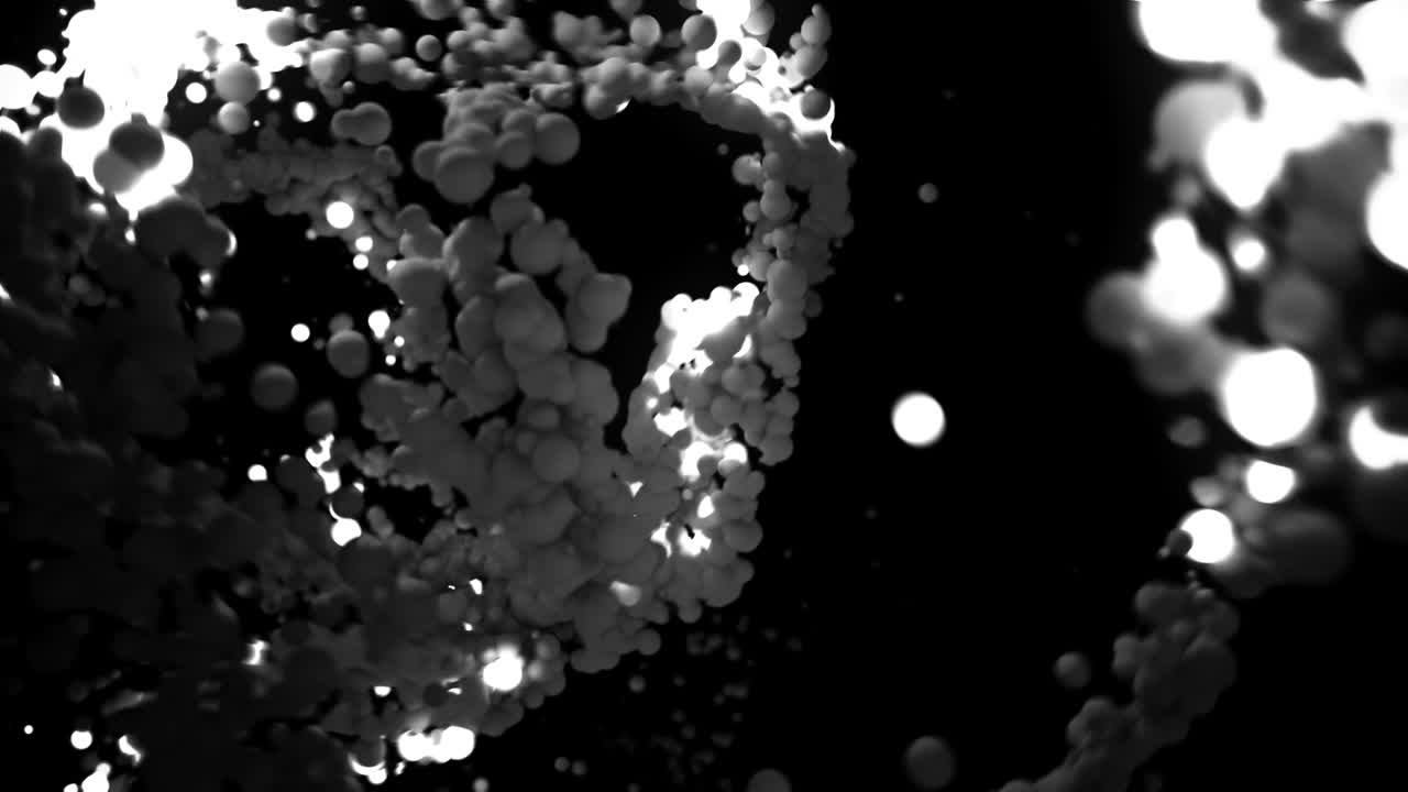 멋진 입자 배경입니다.