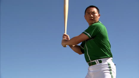baseball player with bat